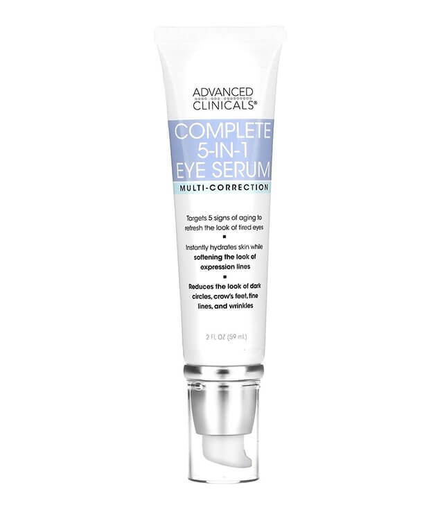 ADVANCED CLINICALS | COMPLETE 5-IN-1 EYE SERUM MULTI CORRECTION